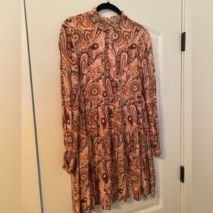 Anthropologie Paisley Dress